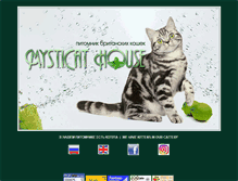 Tablet Screenshot of mysticat.ru